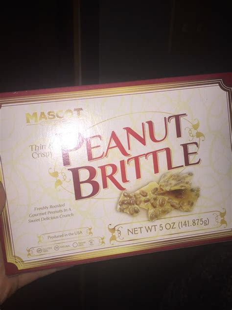 Mascot peanut brittle